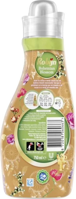Robijn Collections Bohemian Blossom Wasverzachter - 8 X 30 Wasbeurten - Voordeelverpakking -Kruideniers Winkel 460x1200