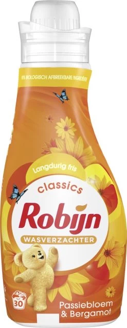 Robijn Classics Passiebloem & Bergamot Wasverzachter - 4 X 30 Wasbeurten - Voordeelverpakking 19 Robijn Classics Passiebloem & Bergamot Wasverzachter - 4 X 30 Wasbeurten - Voordeelverpakking -Kruideniers Winkel 464x1200 13