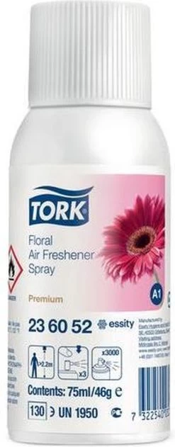 Tork Navulling Voor Luchtverfrisser Bloemen Systeem A1 Flacon Van 75 Ml -Kruideniers Winkel 470x1200