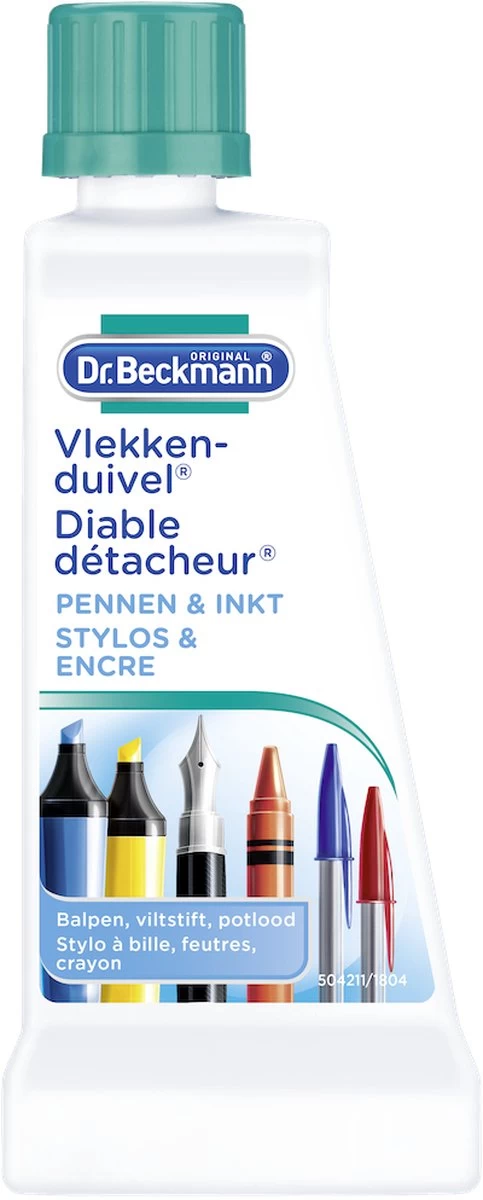 Dr. Beckmann Vlekkenduivel Pennen En Inkt 50 Ml 6 Dr. Beckmann Vlekkenduivel Pennen En Inkt 50 Ml - Afbeelding 4