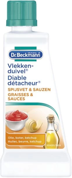 Dr. Beckmann Vlekkenduivel Spijsvet & Sauzen 50 Ml 13 Dr. Beckmann Vlekkenduivel Spijsvet & Sauzen 50 Ml -Kruideniers Winkel 484x1200