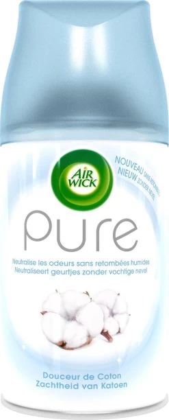 Air Wick Freshmatic Automatische Spray Luchtverfrisser - Pure Zachtheid Van Katoen Navulling - 3 Stuks - Voordeelverpakking -Kruideniers Winkel 484x1200 6
