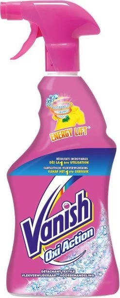 Vanish Oxi Action Spray Voorbehandeling - 750 Ml - Vlekverwijderaar -Kruideniers Winkel 487x1200