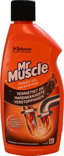 3x Mr. Muscle Power Gel Ontstopper 500 Ml -Kruideniers Winkel 492x1200 2