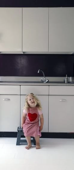 PUHLMANN - Inklapbare Kruk, JAMES, Plastic, Grijs, 22 Cm Hoog, Max 100 Kilo -Kruideniers Winkel 525x1200