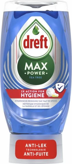 8x Dreft Max Power Afwasmiddel Extra Hygiëne 370 Ml -Kruideniers Winkel 528x1200 2