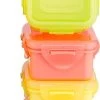 Lock&Lock (mini) Vershoudbakjes Set Met Deksel - Snackdoosjes - Snackbox - Set Van 4 Stuks - Kinderen - Lekvrij - BPA Vrij - Klein - 180 Ml - Multicolor -Kruideniers Winkel 551x1200 3