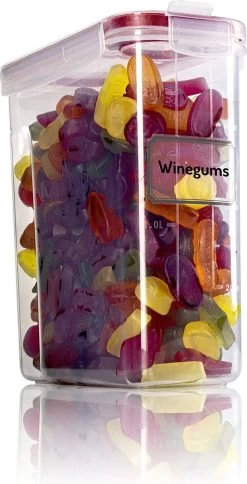 TNM Luxe Luchtdichte Voorraadbussen Set (4x2,5L) – Voorraadpotten - 4 Kleuren 18 TNM Luxe Luchtdichte Voorraadbussen Set (4x2,5L) – Voorraadpotten - 4 Kleuren -Kruideniers Winkel 613x1200