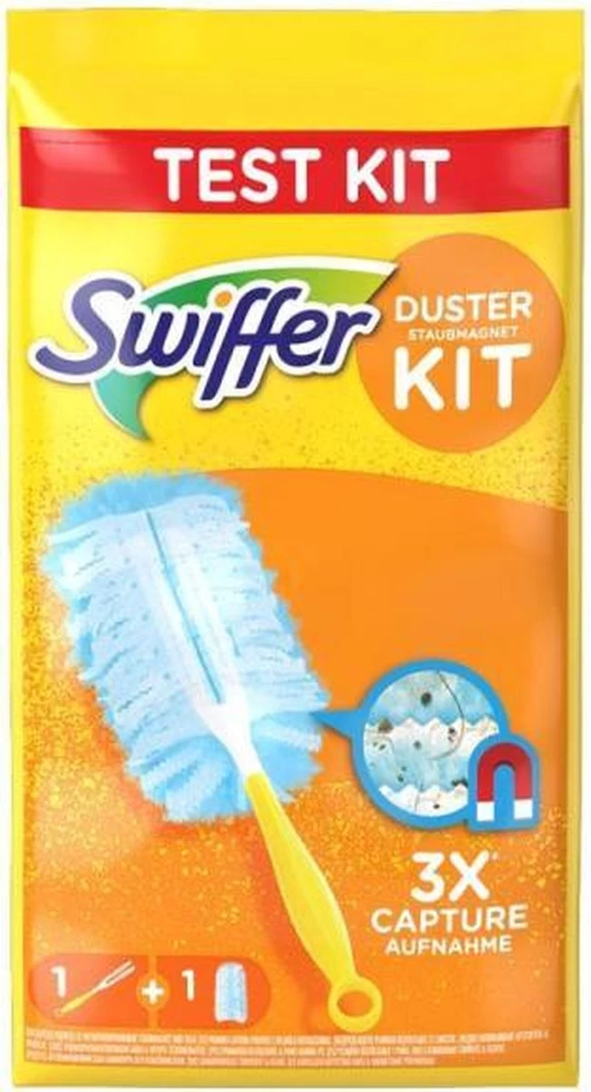 Swiffer Stof Magneet Starter Kit (handle + 1 Linnen) 5 Swiffer Stof Magneet Starter Kit (handle + 1 Linnen) - Afbeelding 3