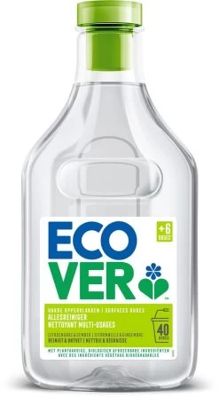 Ecover - Allesreiniger - Citroengras & Gember - Voordeelverpakking 6 X 1 L -Kruideniers Winkel 663x1200