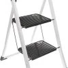 Excellent Houseware Inklapbare Keukentrap - 2 Treden - Tot 150kg - Metaal