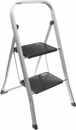 Excellent Houseware Inklapbare Keukentrap - 2 Treden - Tot 150kg - Metaal 10 Excellent Houseware Inklapbare Keukentrap - 2 Treden - Tot 150kg - Metaal -Kruideniers Winkel 700x1200 1