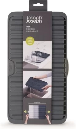 Joseph Joseph - Tier - Afdruipmat - Uitschuifbaar - Grijs -Kruideniers Winkel 711x1200 1