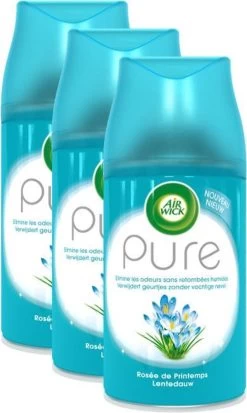Air Wick Freshmatic Automatische Spray - Luchtverfrisser - Pure Lentedauw Navulling - 3 Stuks -Kruideniers Winkel 718x1200 4