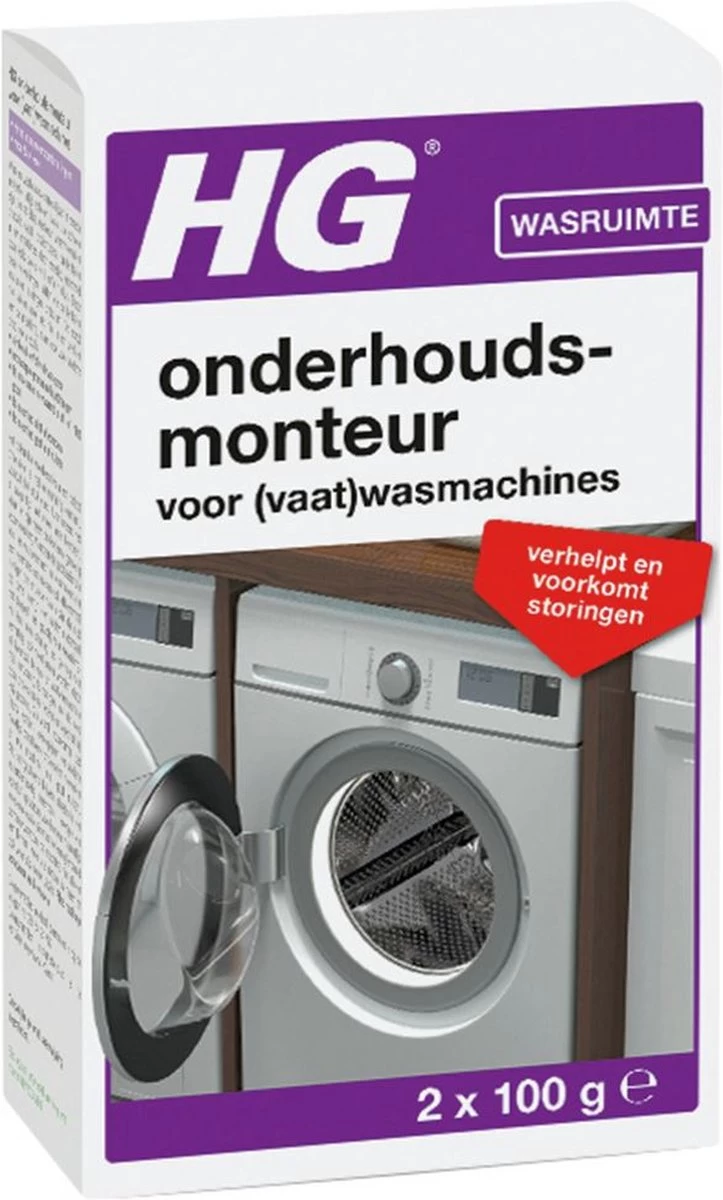 HG Onderhoudsmonteur - 2 X 100 Ml - Verhelpt En Voorkomt Storingen - Voor Een Langere Levensduur Van De Vaatwasser En Wasmachine - Biologisch Afbreekbaar 5 HG Onderhoudsmonteur - 2 X 100 Ml - Verhelpt En Voorkomt Storingen - Voor Een Langere Levensduur Van De Vaatwasser En Wasmachine - Biologisch Afbreekbaar - Afbeelding 3