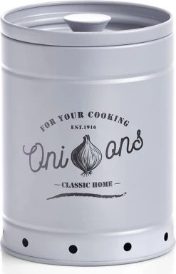 Voorraad/bewaar Emmers 3 Stuks Voor Knoflook, Ui En Aardappel 12/18/21 Cm In Set - Zeller - Keukenbenodigdheden - Keukendecoratie/accessoires - Voorraadblikken/emmers - Knoflook/ui/aardappel Emmers -Kruideniers Winkel 771x1200 2