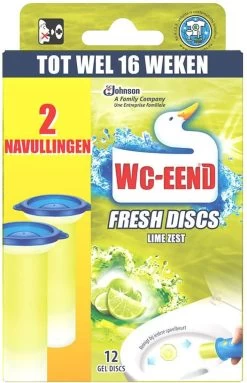 WC Eend Fresh Discs Navul Duo Lime 72 Ml 14 WC Eend Fresh Discs Navul Duo Lime 72 Ml -Kruideniers Winkel 773x1200 3
