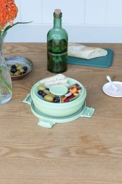 Brabantia Make & Take Salade Lunchbox - 1,3 L - Kunststof - Jade Green -Kruideniers Winkel 800x1200 17