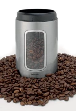 Brabantia Voorraadbus - 1,4 L - Matt Steel Fingerprint Proof / Matt Black Deksel - Met Venster 15 Brabantia Voorraadbus - 1,4 L - Matt Steel Fingerprint Proof / Matt Black Deksel - Met Venster -Kruideniers Winkel 817x1200 1