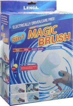 Lenga Elektrische Schoonmaakborstel - 5 In 1 Borstel - Oplaadbaar - Wasborstel - Schoonmaakmiddelen - Schrobborstels 16 Lenga Elektrische Schoonmaakborstel - 5 In 1 Borstel - Oplaadbaar - Wasborstel - Schoonmaakmiddelen - Schrobborstels -Kruideniers Winkel 825x1200