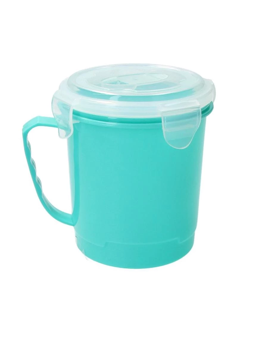 Turqoise Magnetron Soepbeker Met Ontluchtingsfilter – 13x11cm | Magnetron Bestendige Beker Voor Het Bereiden Van Soep 5 Turqoise Magnetron Soepbeker Met Ontluchtingsfilter – 13x11cm | Magnetron Bestendige Beker Voor Het Bereiden Van Soep - Afbeelding 3