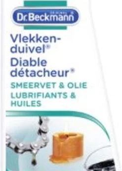 Dr. Beckmann Vlekkenduivel Smeervet & Olie 50 Ml 9 Dr. Beckmann Vlekkenduivel Smeervet & Olie 50 Ml -Kruideniers Winkel 854x1200