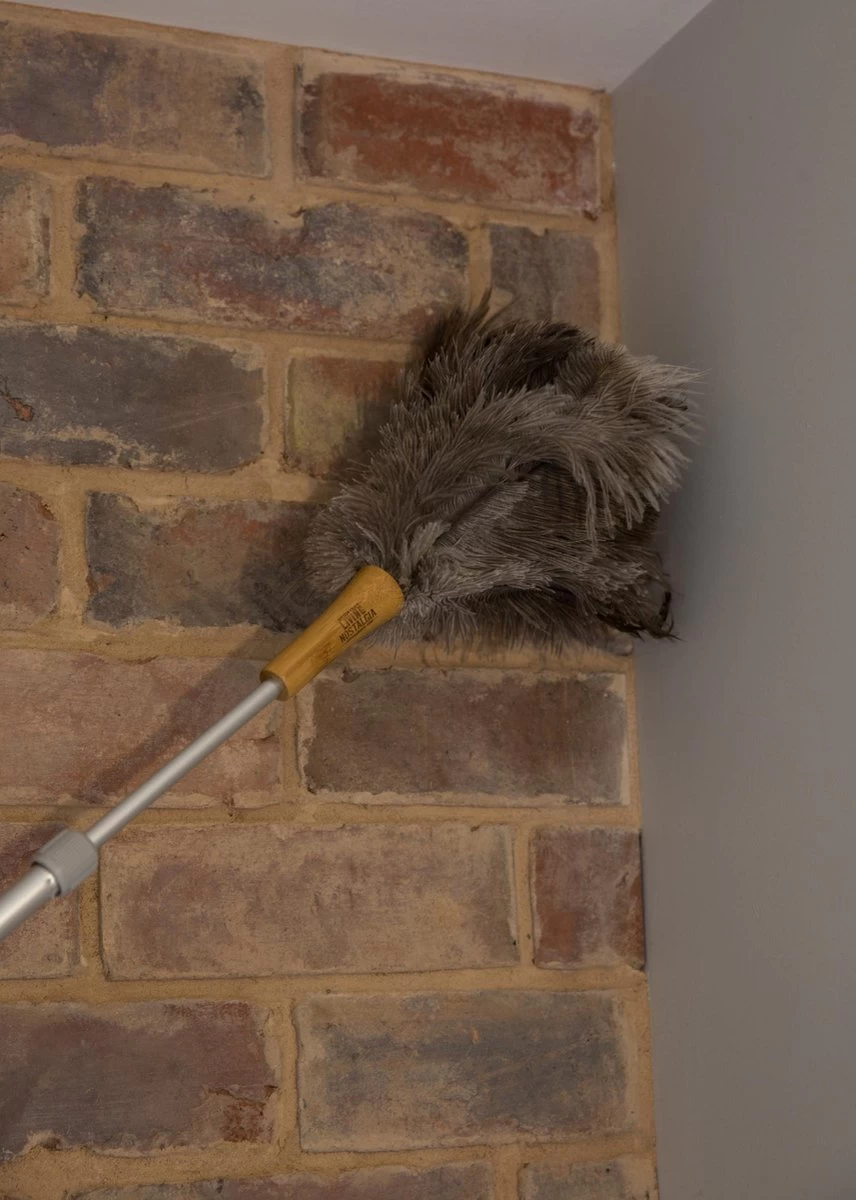 Plumeau Met Struisvogelveren, Bruin - KitchenCraft | Living Nostalgia 6 Plumeau Met Struisvogelveren, Bruin - KitchenCraft | Living Nostalgia - Afbeelding 4