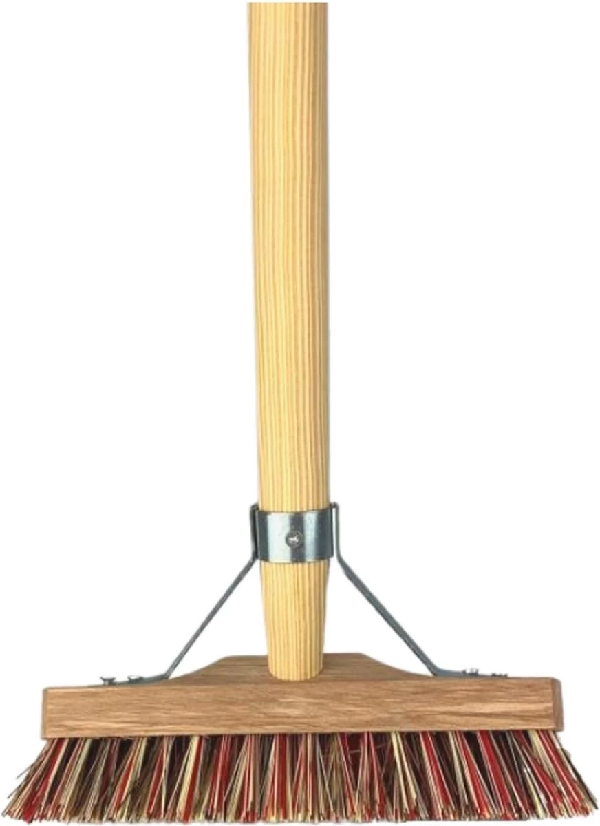 Synx Tools Luiwagen Union Mix Nylon Extra Hard 22cm - Tegel Bezem Schrobber- Bezemsteel - Schoonmaakbezem - Schrobborstels - Bezems Met Steel 150 Cm 4 Synx Tools Luiwagen Union Mix Nylon Extra Hard 22cm - Tegel Bezem Schrobber- Bezemsteel - Schoonmaakbezem - Schrobborstels - Bezems Met Steel 150 Cm - Afbeelding 2