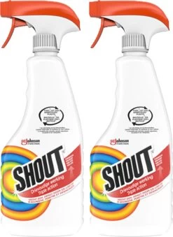 Mr Muscle Shout Vlekkenoplosser Triple Action - Spray - 2 X 500 Ml -Kruideniers Winkel 874x1200