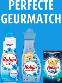 Robijn Intense Morgenfris Droogtrommeldoekjes - 9 X 20 Stuks - Voordeelverpakking -Kruideniers Winkel 889x1200