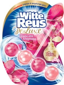 Witte Reus DeLuxe Toiletblok - Delicate Magnolia - WC Blokjes Voordeelverpakking - 10 Stuks -Kruideniers Winkel 895x1200 3