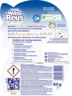 Witte Reus DeLuxe Toiletblok - Delicate Magnolia - WC Blokjes Voordeelverpakking - 10 Stuks -Kruideniers Winkel 897x1200