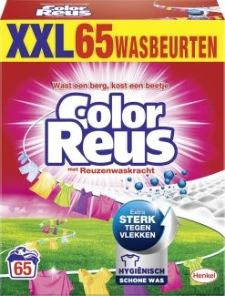 Color Reus Waspoeder Wasmiddel - Witte Reus - Voordeelverpakking - 65 Wasbeurten