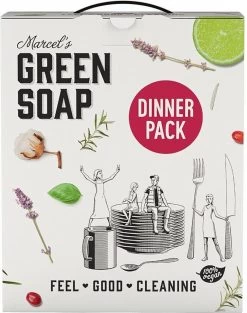 Marcel's Green Soap Dinner Pack - 1 X 1 Box 16 Marcel's Green Soap Dinner Pack - 1 X 1 Box -Kruideniers Winkel 947x1200 6