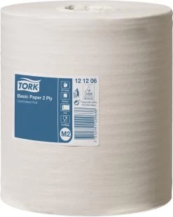 Poetsrol Tork M2 121206 2-laags - 20cm X 160m - 6 Rollen -Kruideniers Winkel 953x1200