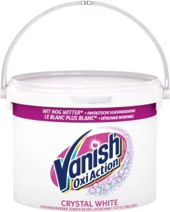 Vanish Oxi Action Crystal White Base Poeder - Voor Witte Was - 2,4 Kg -Kruideniers Winkel 958x1200 1