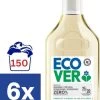 Ecover Zero% Vloeibaar Wasmiddel - 6 X 1 L (150 Wasbeurten)