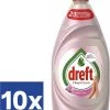 Dreft Clean & Care Afwasmiddel Rose & Satin (Voordeelverpakking) - 10 X 383 Ml -Kruideniers Winkel 989x1200 1