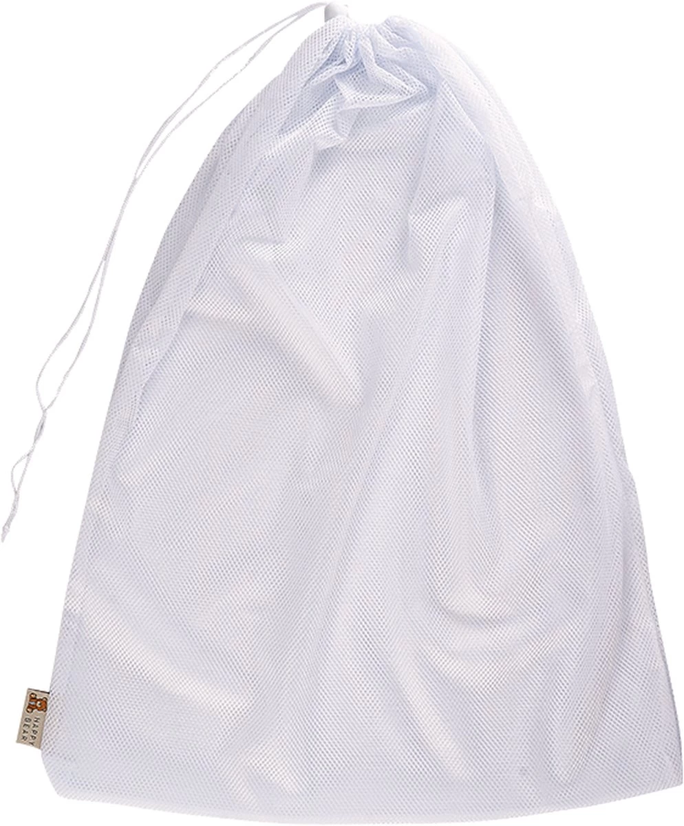 HappyBear | Wasnet | 45cm X 60cm | Afsluitbaar Trekkoord | Mesh Stof | Inhoud - 10-15 Wasbare Luiers 3 HappyBear | Wasnet | 45cm X 60cm | Afsluitbaar Trekkoord | Mesh Stof | Inhoud - 10-15 Wasbare Luiers