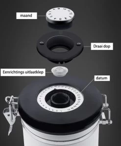 Koffiebonen Opbergbus- Koffiebonen Bewaren - Nieuw Voedsel Bewaren - Kitchen Merchandise - Vooraadbus - Bewaardozen - Kitchen Merchandise - 1.8L Vooraadpot - Voorraadpotten - Gebroken Wit Kleur - Opslagtank Voor Gedroogd Fruit- Opslag Van Koffiebonen 14 Koffiebonen Opbergbus- Koffiebonen Bewaren - Nieuw Voedsel Bewaren - Kitchen Merchandise - Vooraadbus - Bewaardozen - Kitchen Merchandise - 1.8L Vooraadpot - Voorraadpotten - Gebroken Wit Kleur - Opslagtank Voor Gedroogd Fruit- Opslag Van Koffiebonen -Kruideniers Winkel 995x1200 1