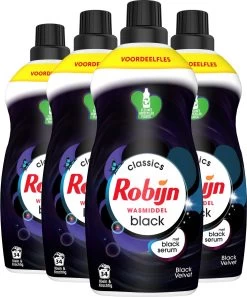 4x Robijn Klein & Krachtig Wasmiddel Black Velvet 1,19 Liter 18 4x Robijn Klein & Krachtig Wasmiddel Black Velvet 1,19 Liter -Kruideniers Winkel 999x1200
